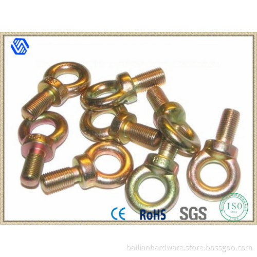 Color-Zinc Plated Eye Bolt